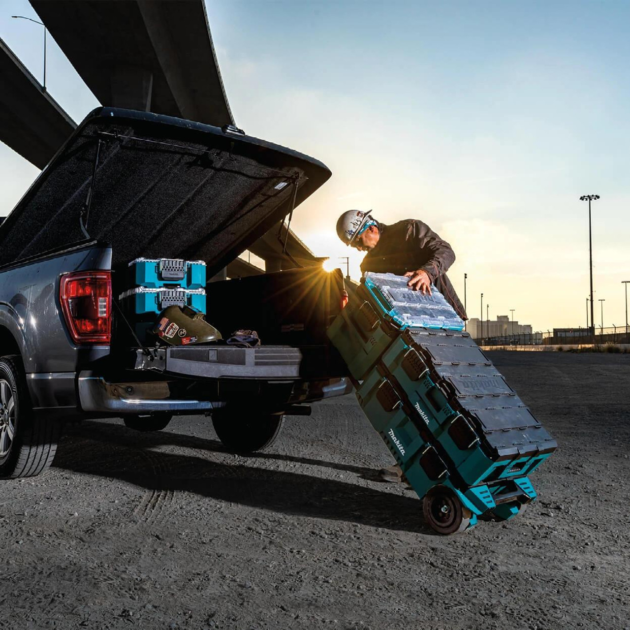  Makita MAKTRAK™ X-Large Extension Tool Box T-90021 - 45kg Capacity Modular Storage 