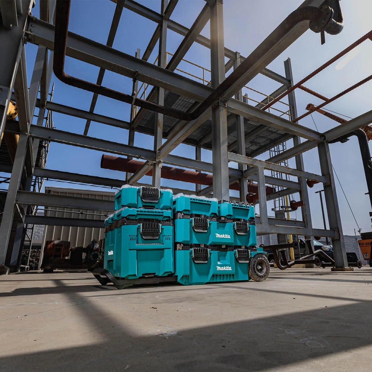  Makita MAKTRAK™ X-Large Extension Tool Box T-90021 - 45kg Capacity Modular Storage 