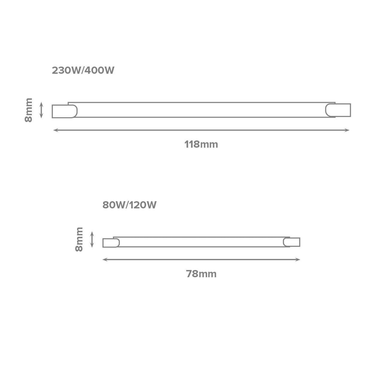  Lusion Halogen Lamp - R7s Clear Warm White 