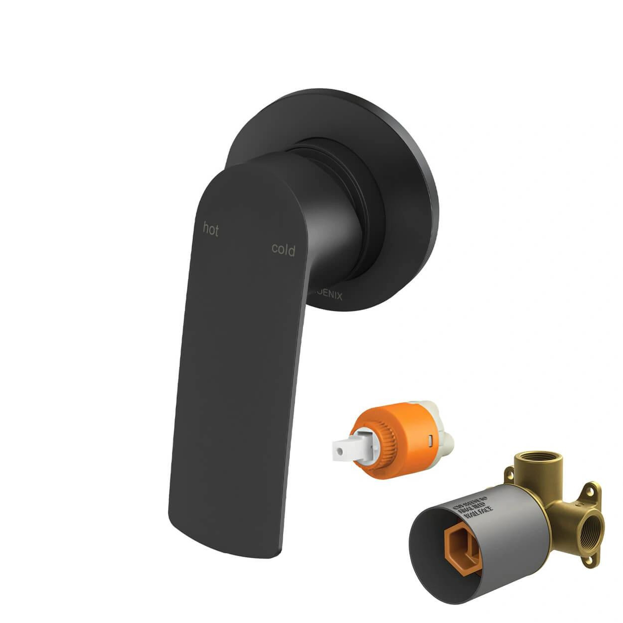 Parisi Phoenix Mekko Lead Free Shower Mixer Round Plate Set 