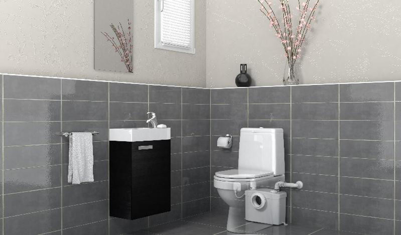 Saniflo Sanitop Toilet/Vanity Sewage Saniflo