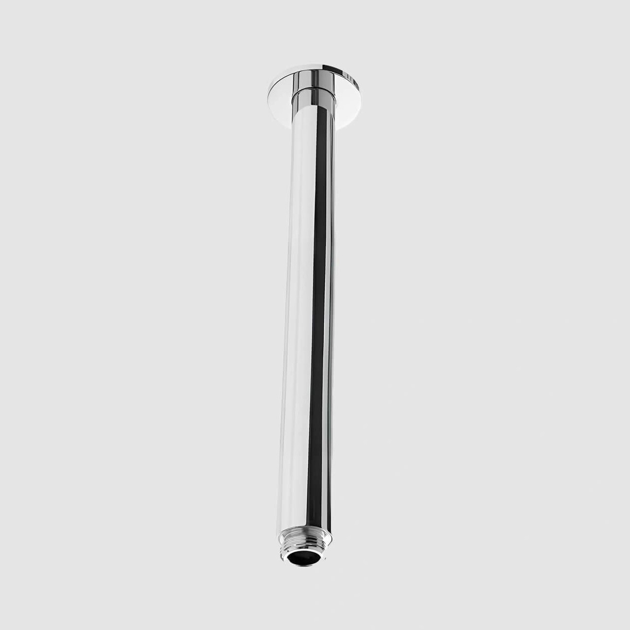  Argent Universal Ceiling Dropper 450mm Chrome 