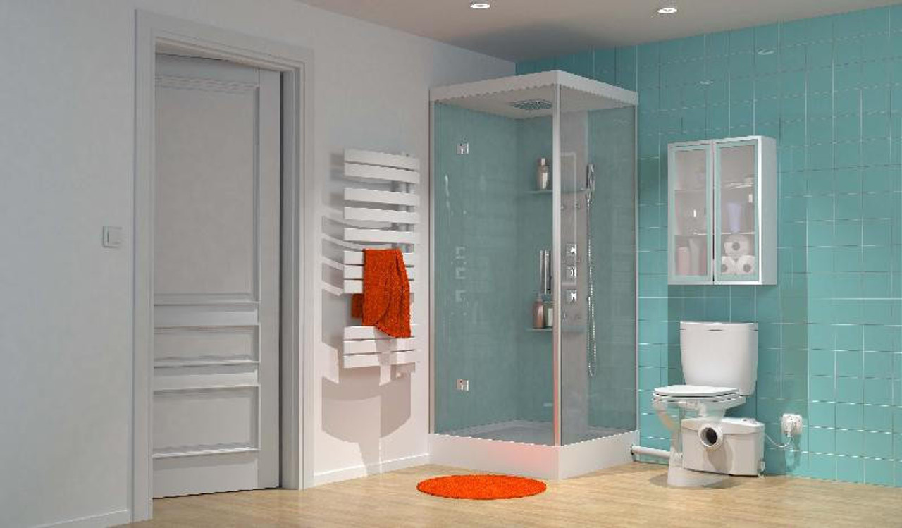 Saniflo Saniplus Toilet/Vanity/Shower/ Bth Saniflo