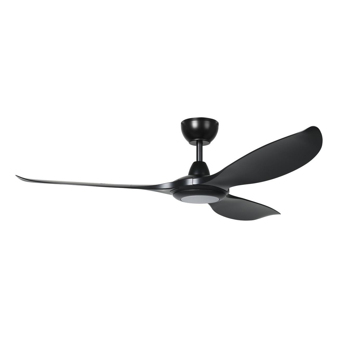Eglo Kurrawa 60" Ceiling Fan Black with Light 20618902 