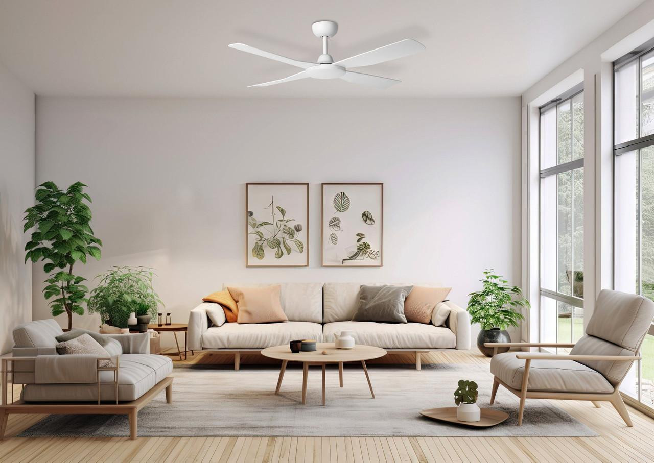 Eglo Aloha 48" Ceiling Fan White 20663101 