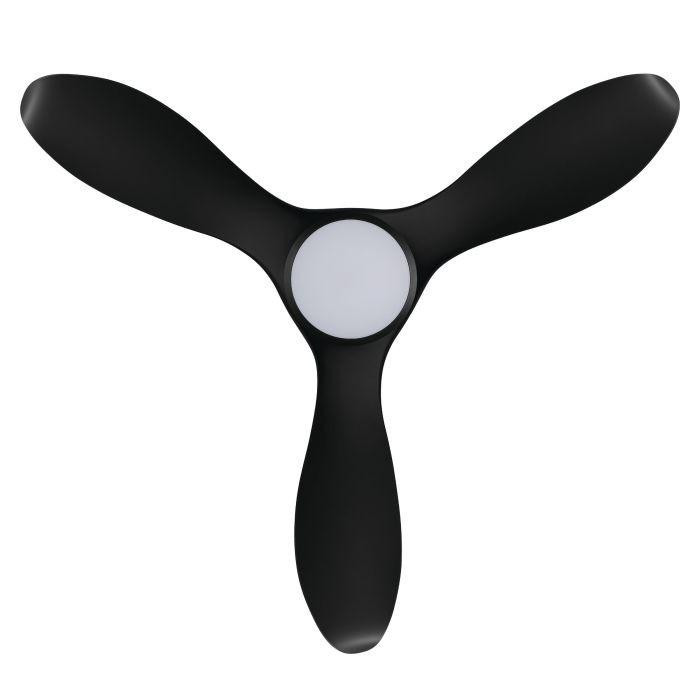 Eglo Noosa Ceiling Fan 46" Black with Light 204802 
