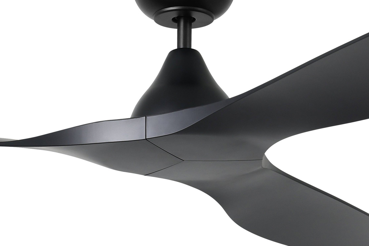 Surf 72" Ceiling Fan Black 20789402