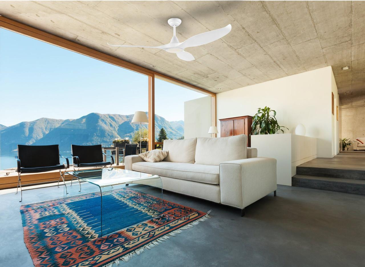 Eglo Noosa 60" ceiling fan White with Light 202973 