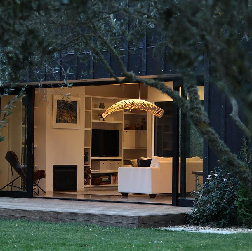  David Trubridge Navicula Pendant Medium Bamboo DT NAVICULA/MEDIUM 