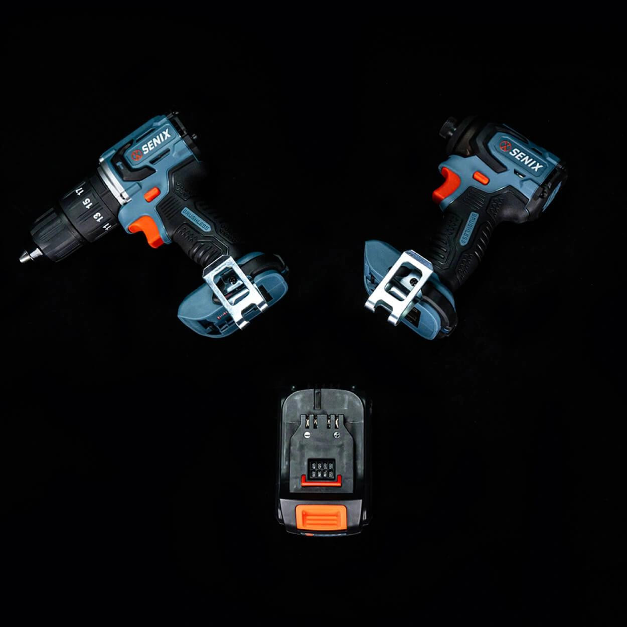 Senix X2 18V 2 Piece Combo Kit