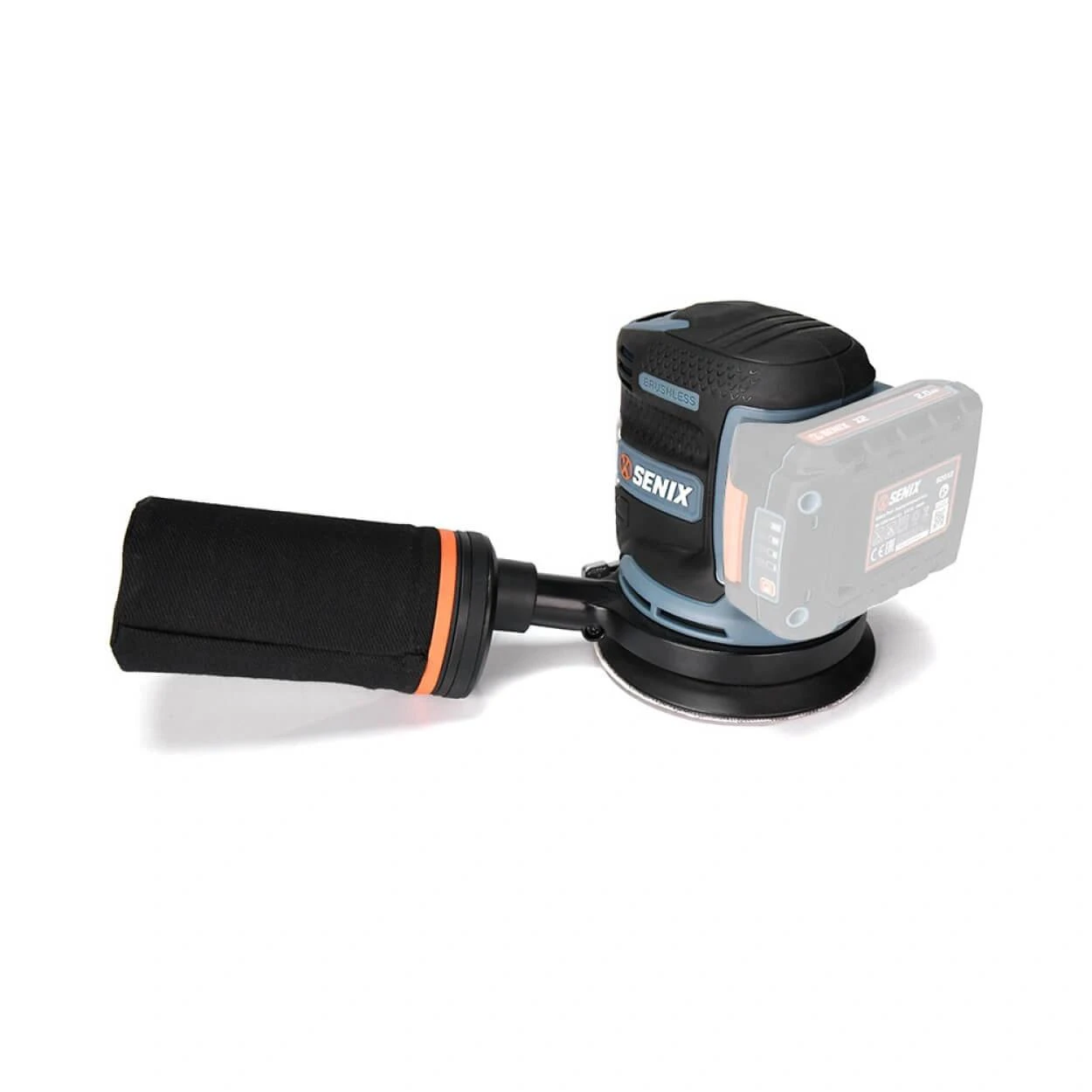 Senix Tools Senix X2 18V Brushless 125mm Random Orbital Sander Skin 