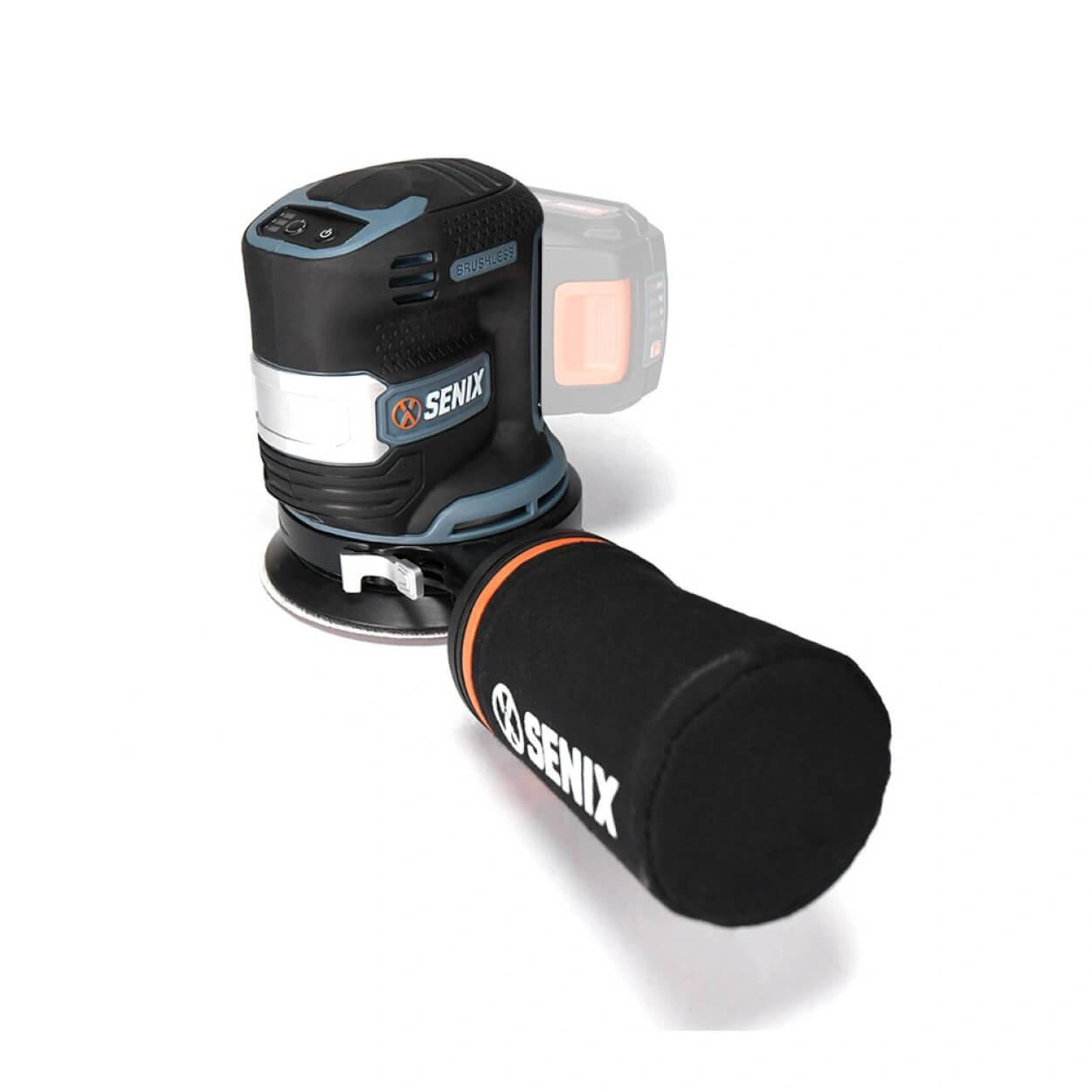 Senix Tools Senix X2 18V Brushless 125mm Random Orbital Sander Skin 