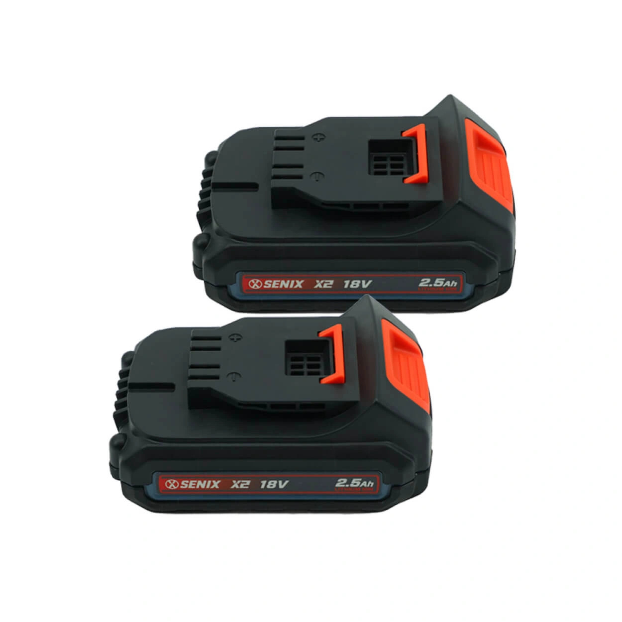 senix x2 18v battery 2.5ah twin pack