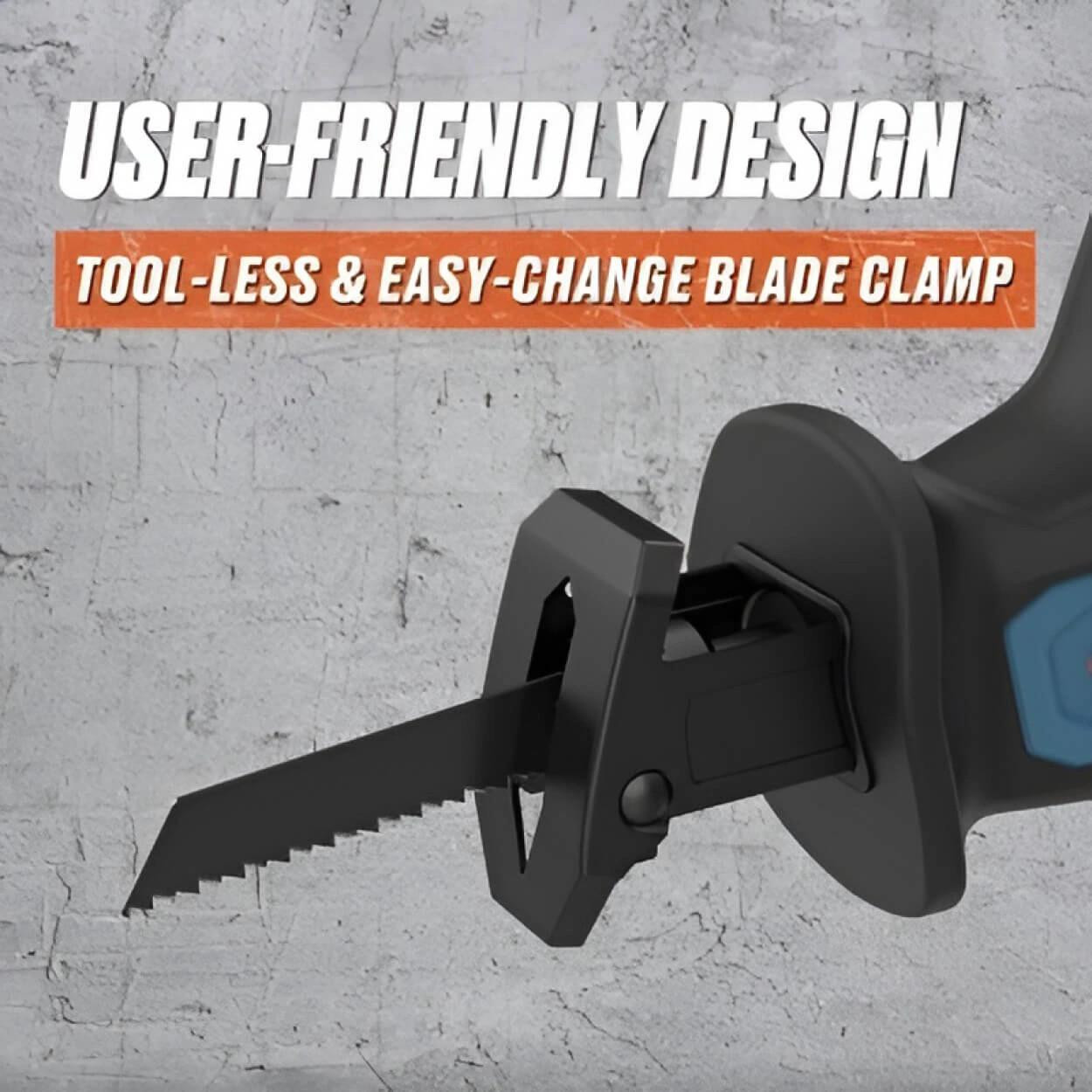 Senix Tools Senix X2 18V Brushless 22mm Compact Reciprocating Saw Kit 
