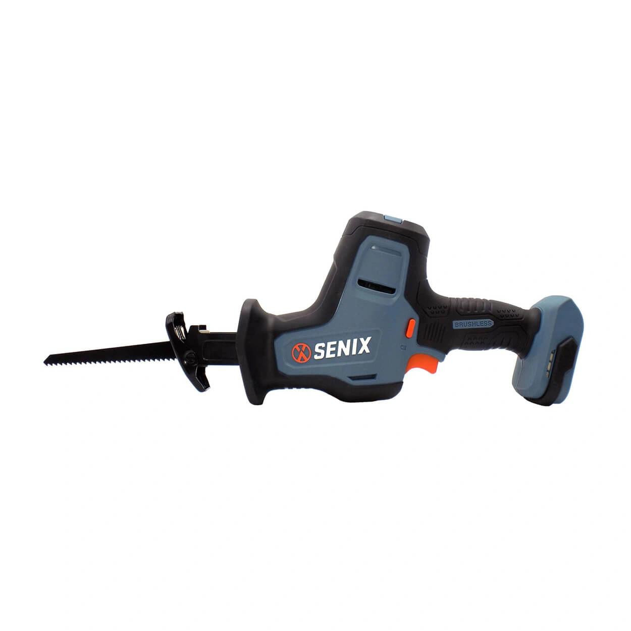 Senix Tools Senix X2 18V Brushless 22mm Compact Reciprocating Saw Skin 