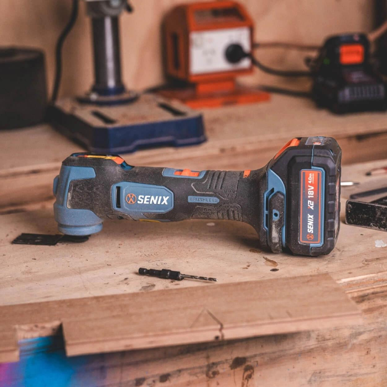Senix Tools Senix X2 18V Oscillating Multi-Tool Kit 
