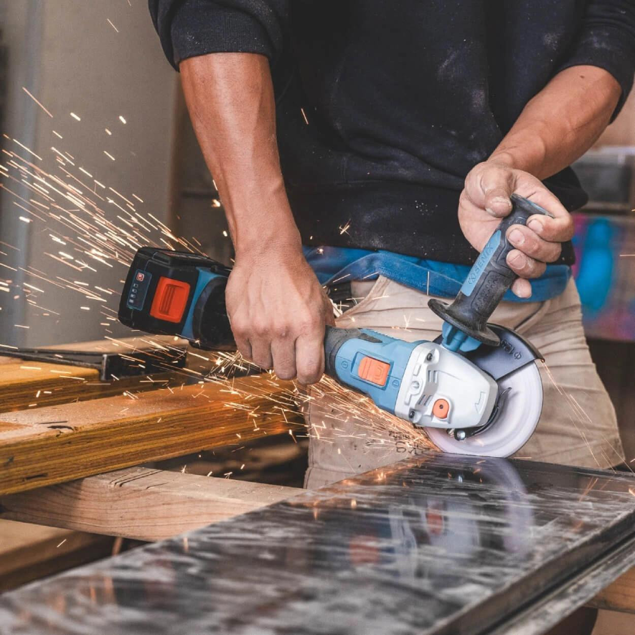 Senix Tools Senix X2 18V 125mm Angle Grinder Kit 