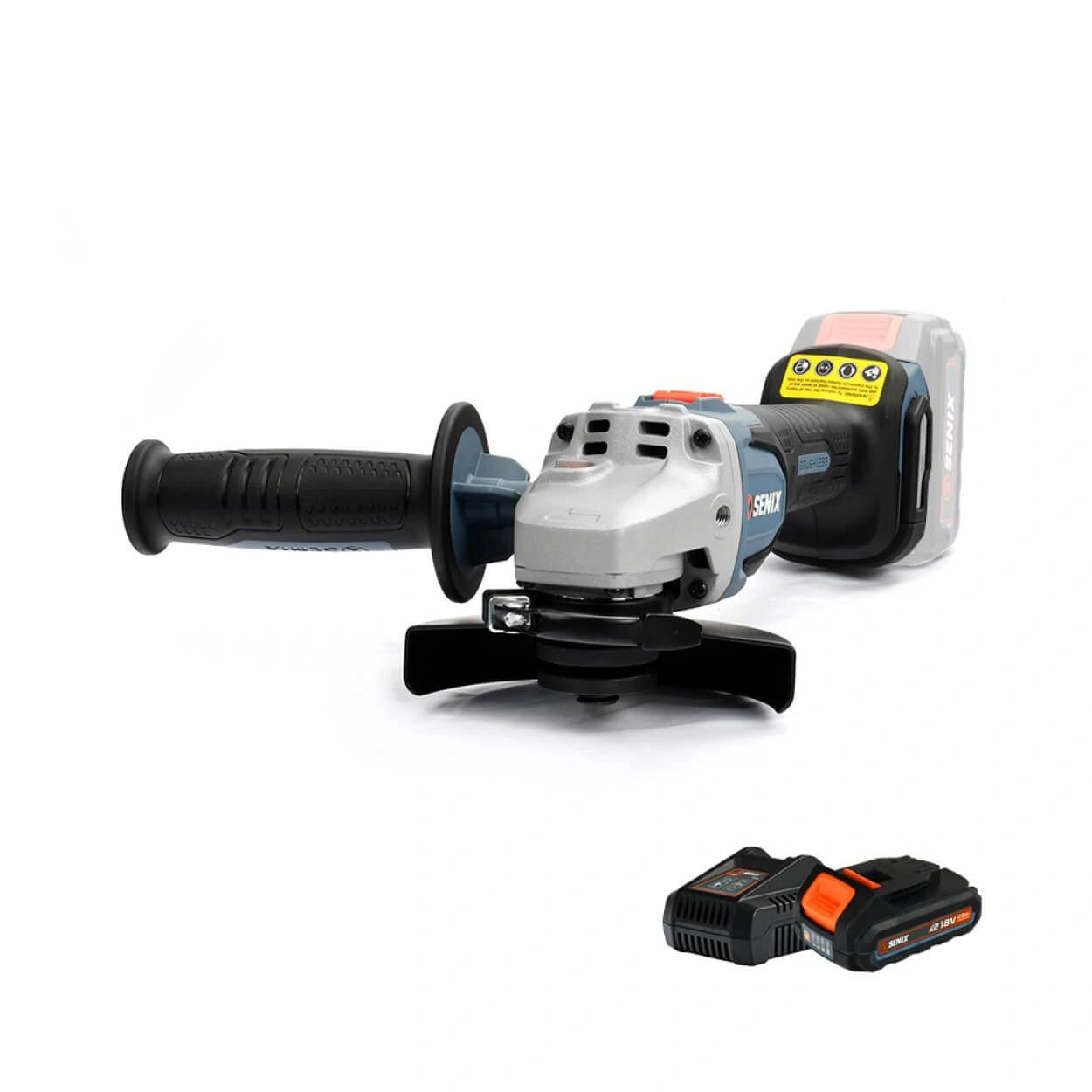 Senix Tools Senix X2 18V 125mm Angle Grinder Kit 