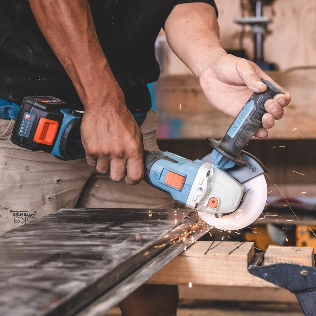 Senix Tools Senior X2 18V Brushless 125mm Angle Grinder Skin 