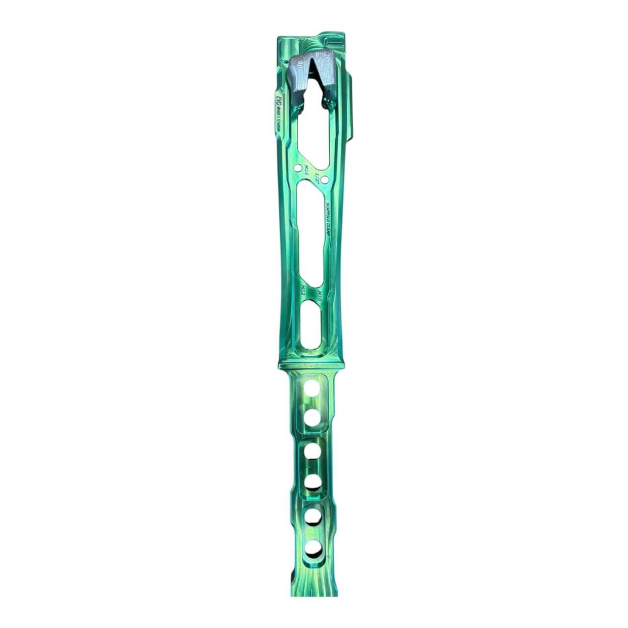 Kinetic Customs Kinetic Nighthawk EVO Titanium Framing Handle 14.5 Inch Forest Green 
