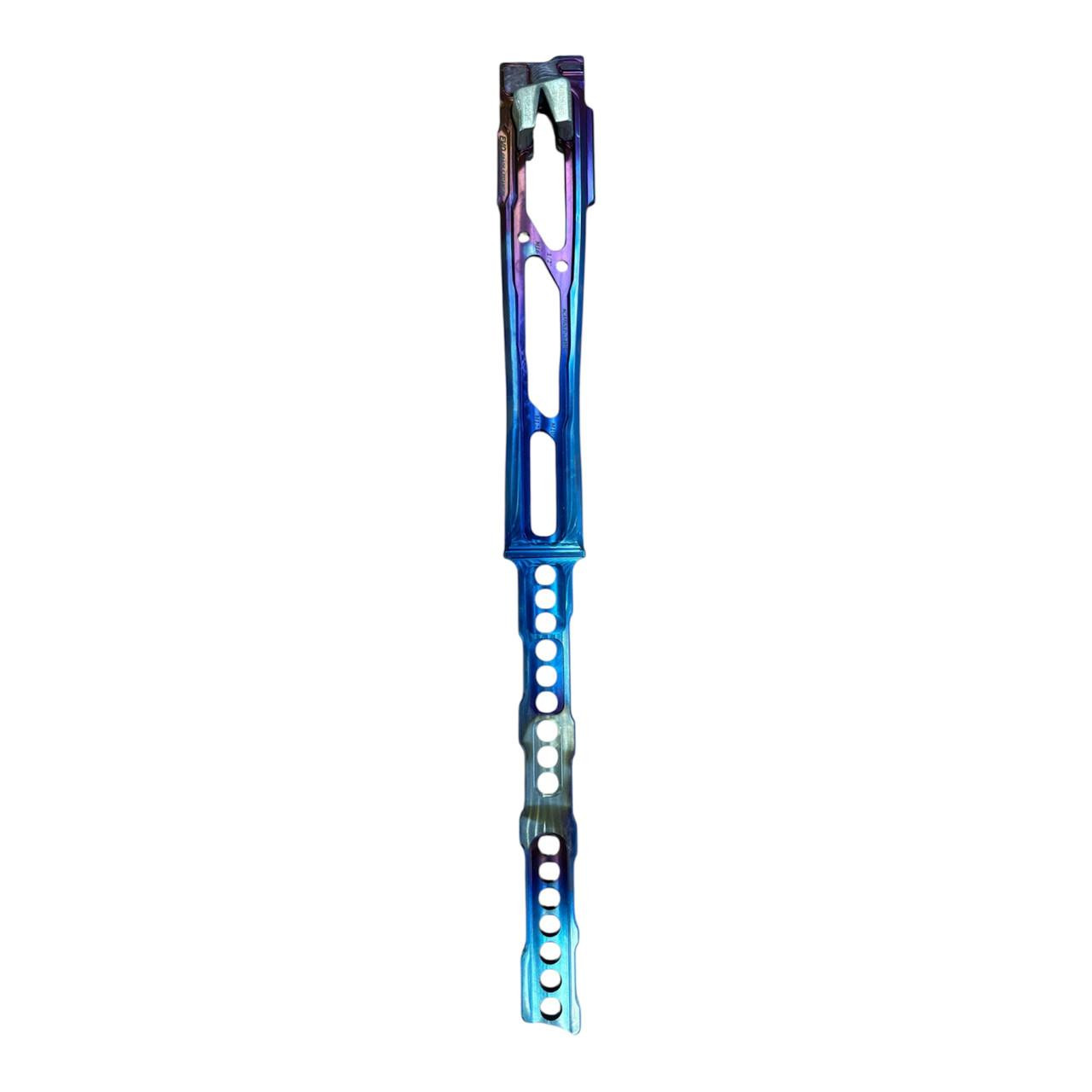 Kinetic Customs Kinetic Nighthawk EVO Titanium Framing Handle 16 Inch Oil Slick 