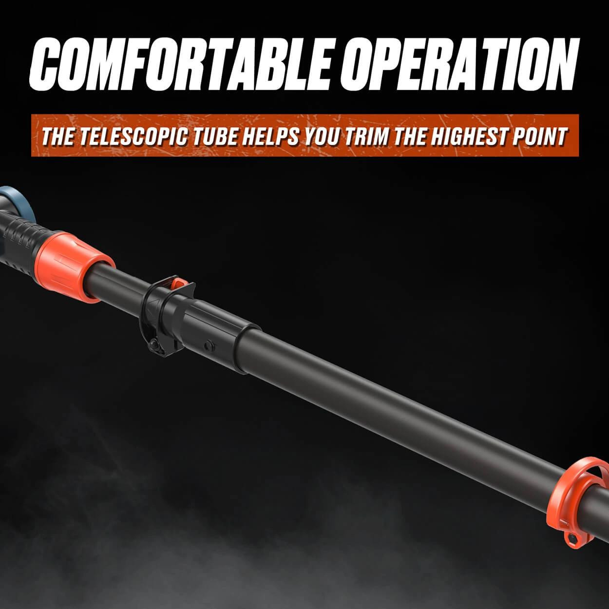 Senix Tools Senix X2 18V 45cm (18") Pole Hedge Trimmer Kit 