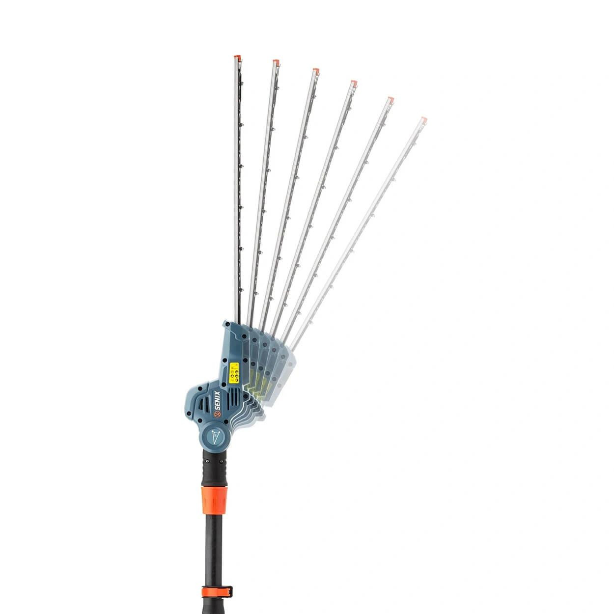 Senix Tools Senix X2 18V 45cm (18") Pole Hedge Trimmer Kit 