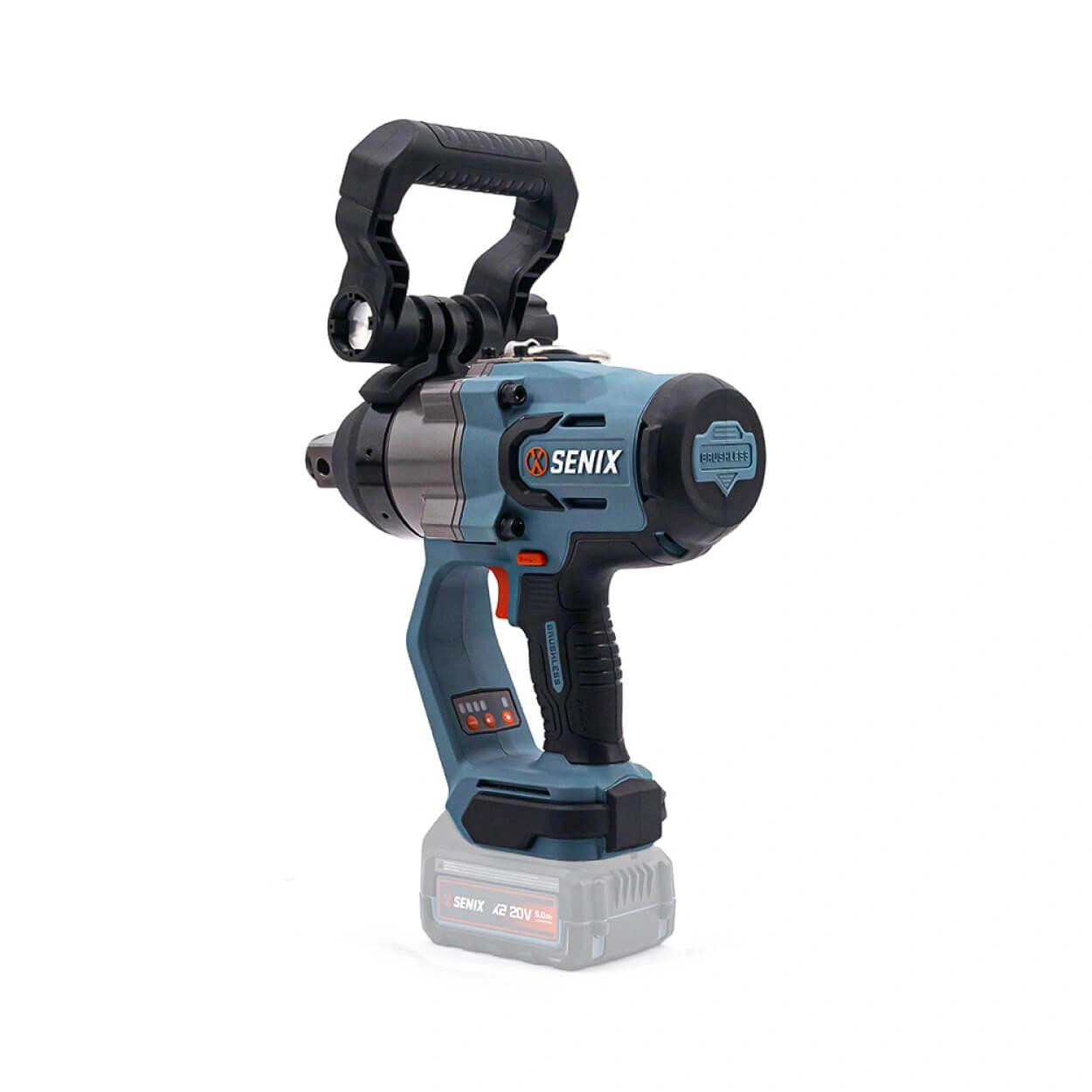 Senix Tools Senix X2 18V 1" Brushless High-Torque Impact Wrench Skin 