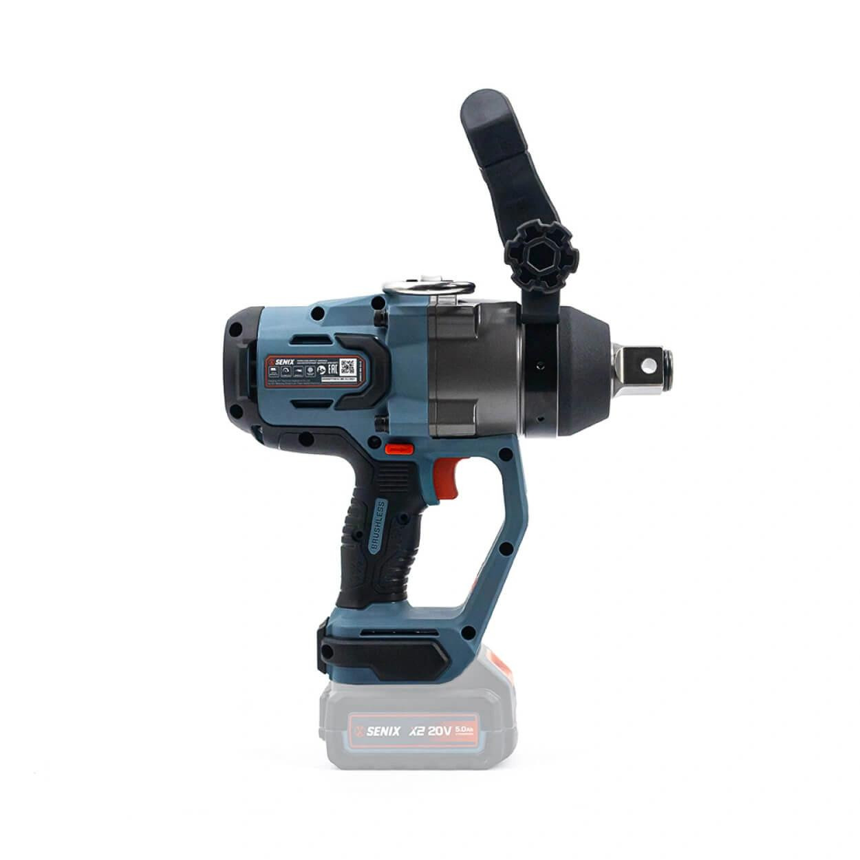 Senix Tools Senix X2 18V 1" Brushless High-Torque Impact Wrench Skin 