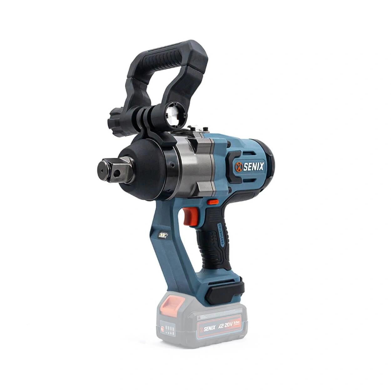 Senix Tools Senix X2 18V 1" Brushless High-Torque Impact Wrench Skin 
