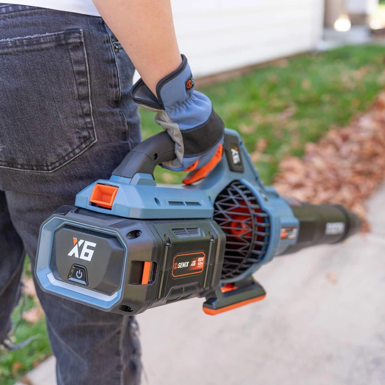 Senix Tools Senix X6 60V Brushless 1,380m3/hr Blower Kit 