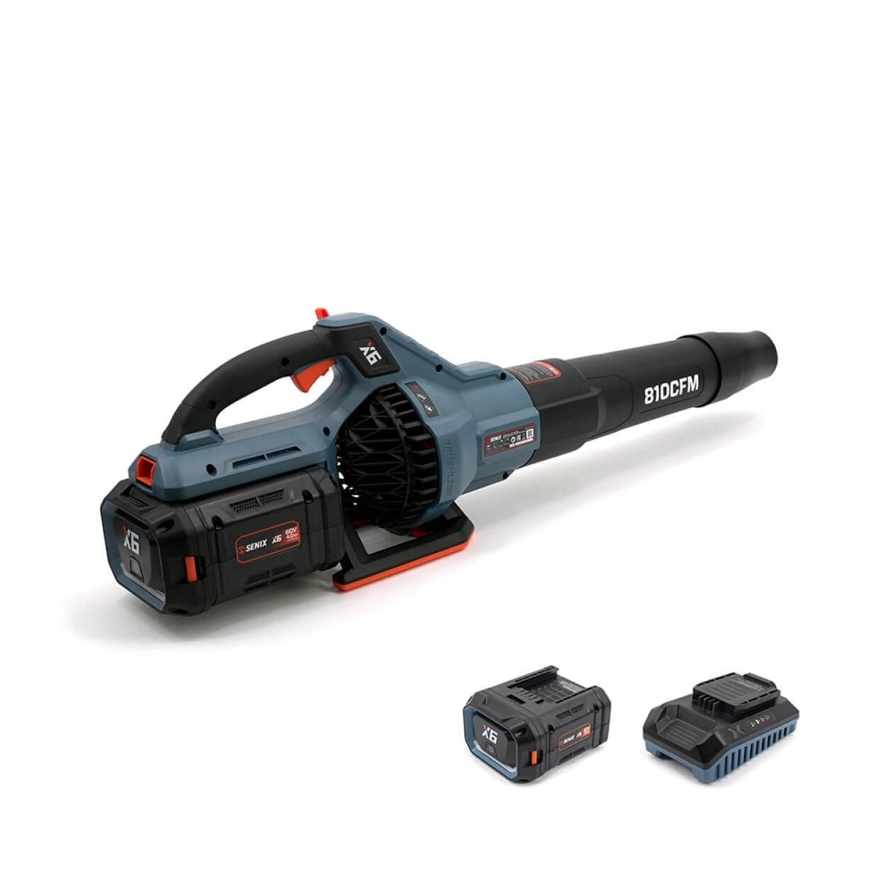 Senix Tools Senix X6 60V Brushless 1,380m3/hr Blower Kit 