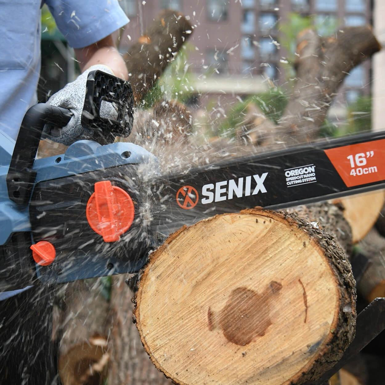 Senix Tools Senix X6 60V Brushless 40cm (16") Rear Handle Chainsaw Skin 