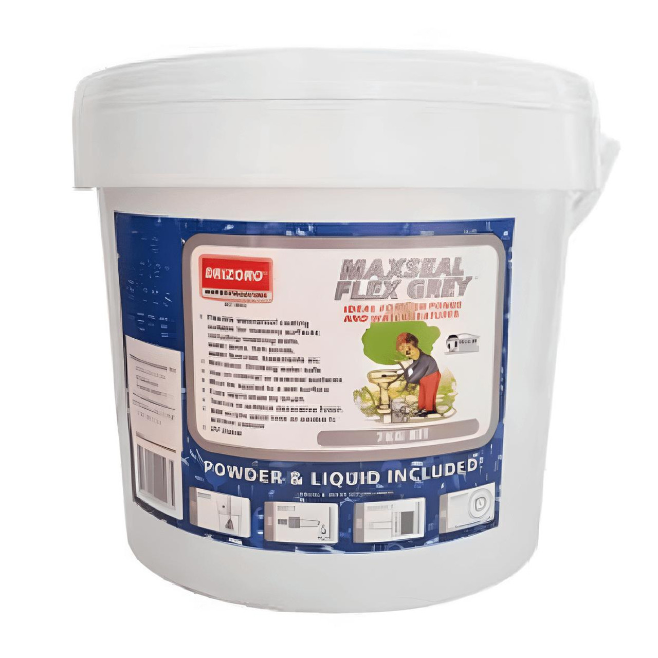  Drizoro Maxseal Flex Grey 7KG Kit 