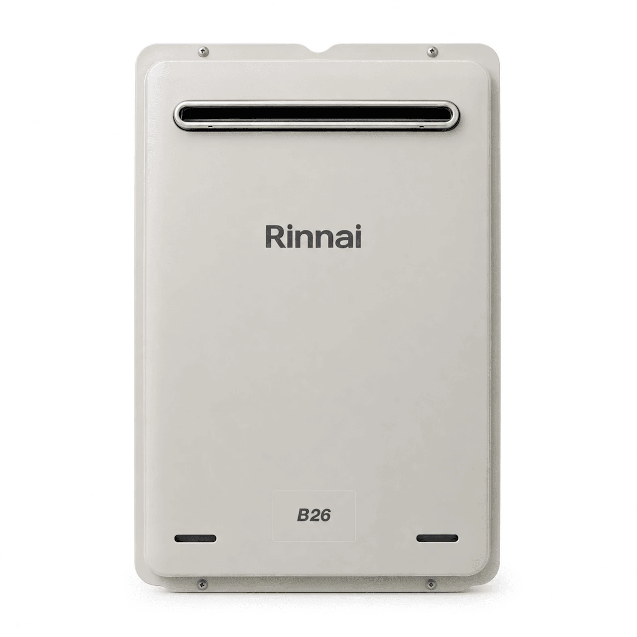 Rinnai Infinity B26 26L LPG Continuous Flow Hot Water System 50°C front view