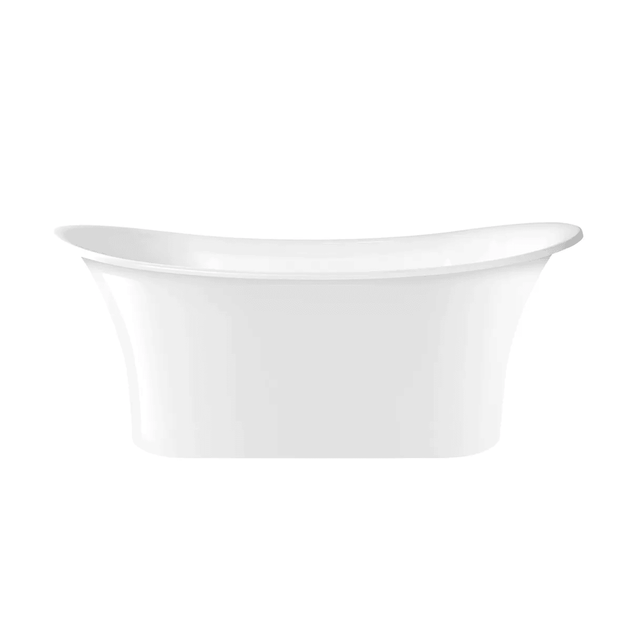  Victoria + Albert Toulouse 1500 Freestanding Bath Gloss White - TO1-N-SW-NO 