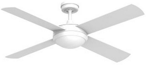 Hpi Intercept 2 Ceiling Fan White Ply Blades 52 Inch 1320mm R7 Light A2304