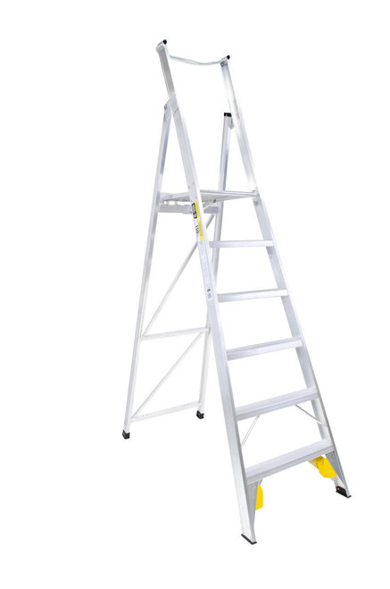 Bailey Platform Ladder Aluminium 150kg Platform Height 1.7m Heavy Duty Welded FS10717