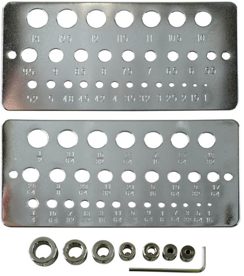 Work Force Drill Gauge & Depth Stop 9pc Set 13839