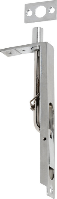 Tradco 1439 Flush Bolt 150mm - Satin Chrome