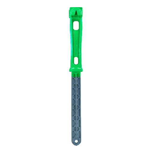 Martinez M4 Titanium Finishing Handle 14 Inch - Green Powder-Coat Finish