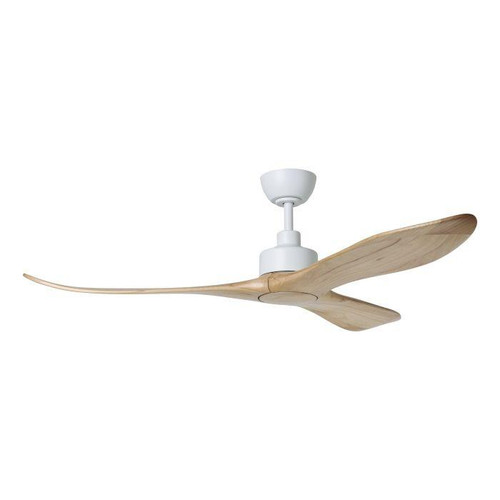 Eglo Currumbin Ceiling Fan 60" White and Natural timber  
