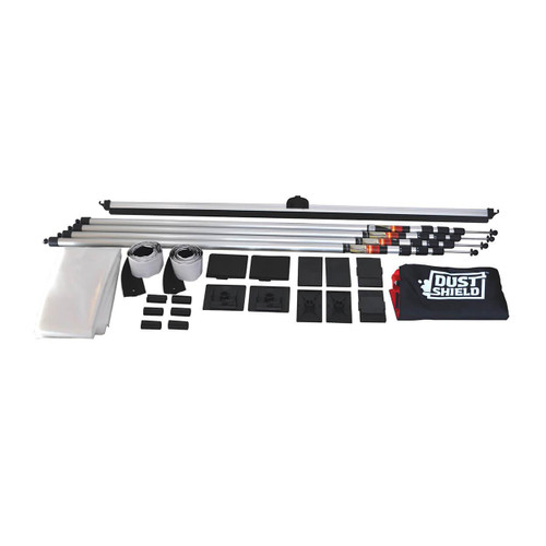  DTA Professional Dust Shield Kit - 4-Pole Complete Barrier System 