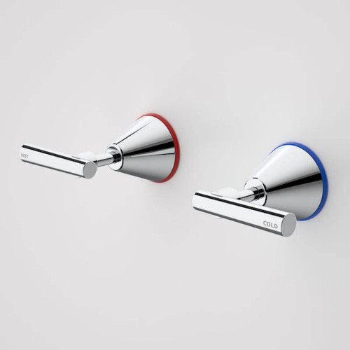  Caroma Elegance Lever Wall Tap Set Lead Free Chrome 