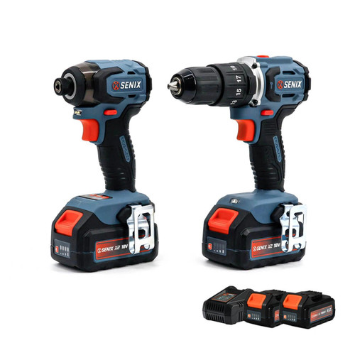 Senix Tools Senix X2 18V 2 Piece Combo Kit S1 