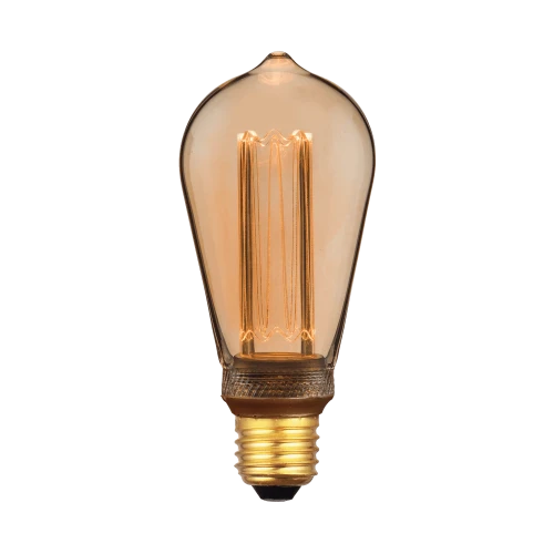 Domus Globe Filament Lamp LED Pear ES 27 3.5 w