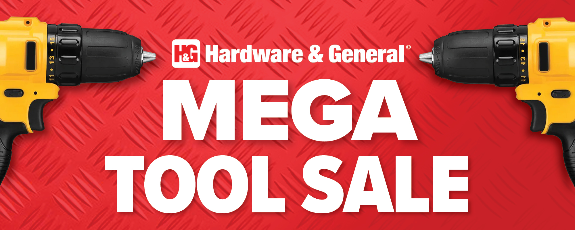 Join Us At H&G's 2024 Mega Tool Sale