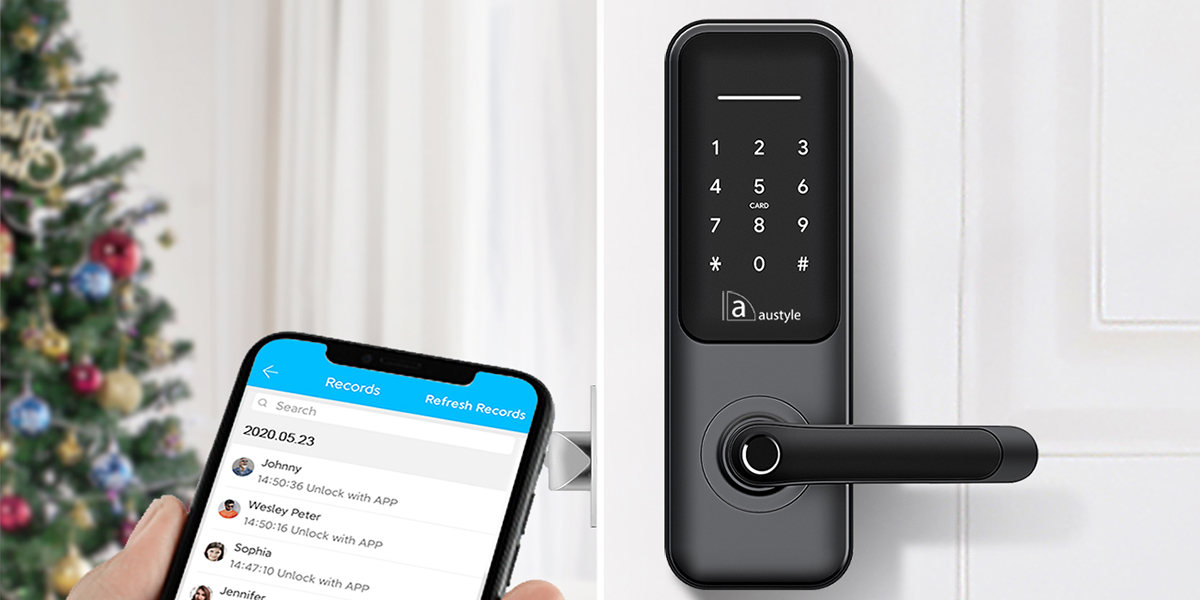 Digital Smart Lever for Keyless Entry