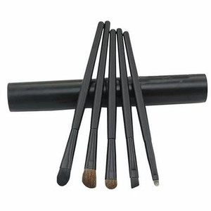 Color: Basic Black - The Beautiful Traveler Makeup Brush Set in a compact Travel case K290-1248191516 Color: Basic Black - The Beautiful Traveler Makeup Brush Set in a compact Travel case K290-1248191516