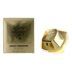 Lady Million by Paco Rabanne, 2.7 oz Eau De Parfum Spray for Women R654-awlmpr25s